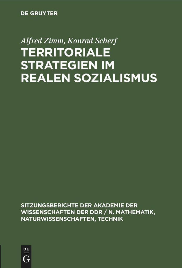Territoriale Strategien im realen Sozialismus