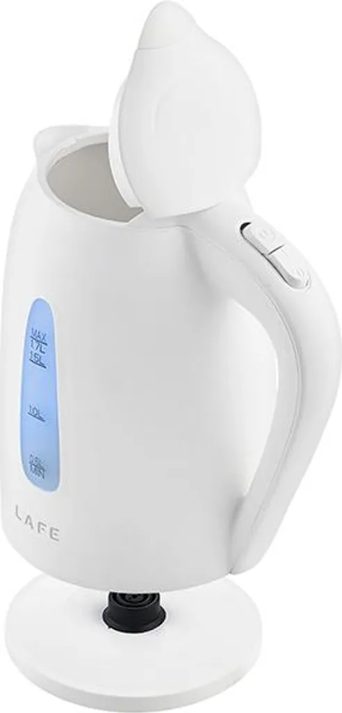 Bouilloire électrique Blanche LAFE Essential pour Thé et Infusions