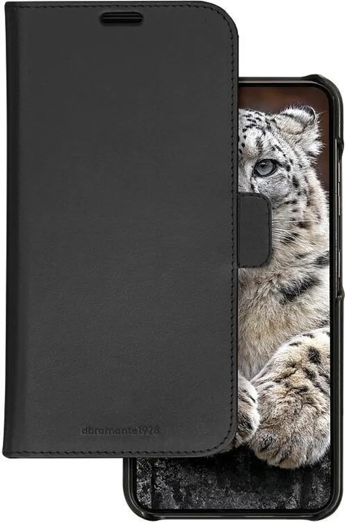 Custodia dbramante1928 Lynge Galaxy S24 Nero | Pelle Vera 2-in-1
