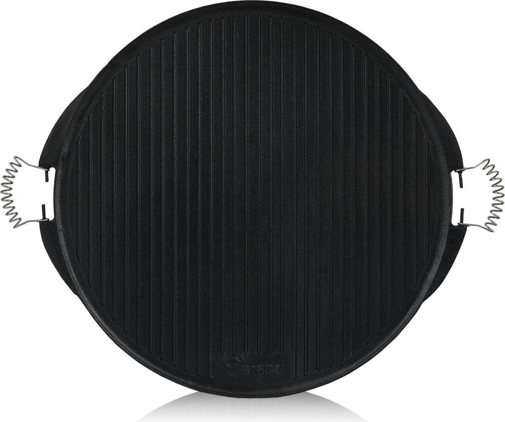 BBQ-Toro Gusseisen Grillplatte mit Griffen | Ø 53 cm | Produktbild 