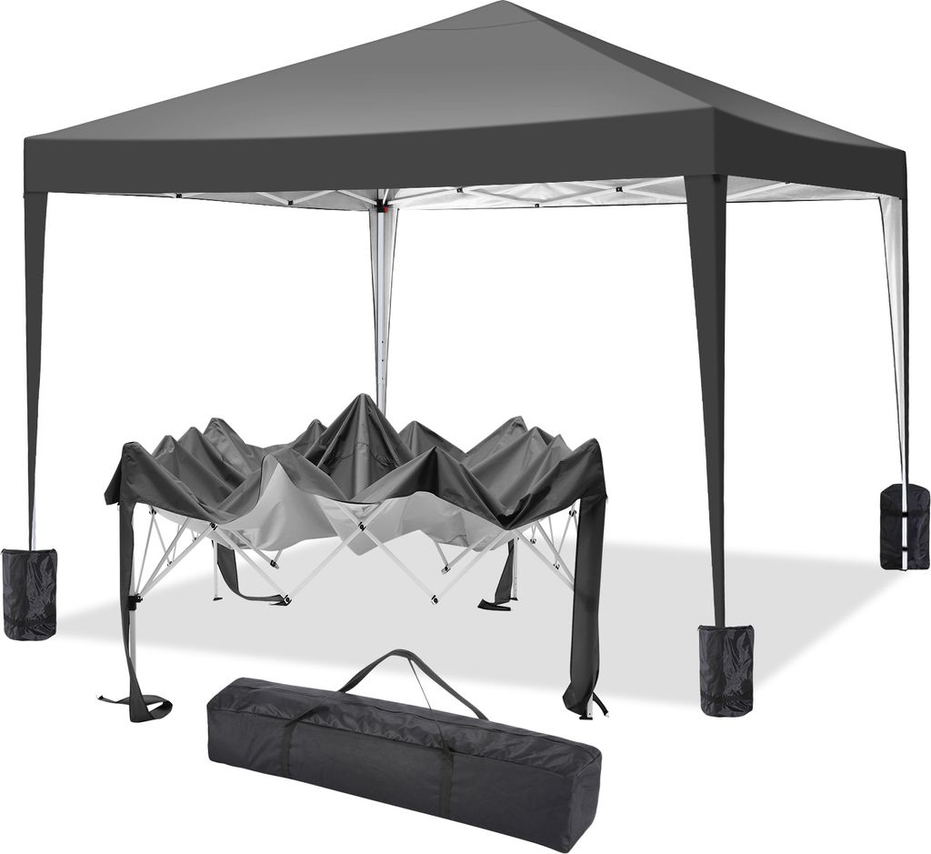 Faltpavillon 3x3m Pop Up Pavillion Gartenzelt Produktbild