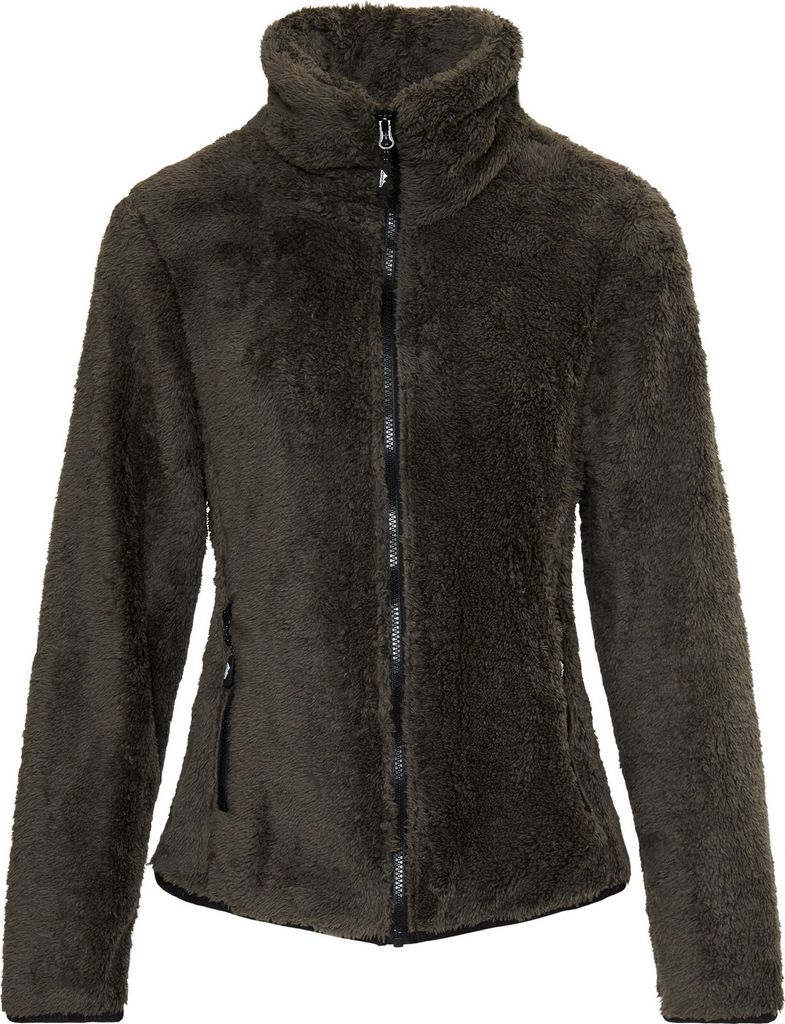 Nordberg - Evy Fleece Cardigan - Damen - Armeegrün - Größe Produktbild 