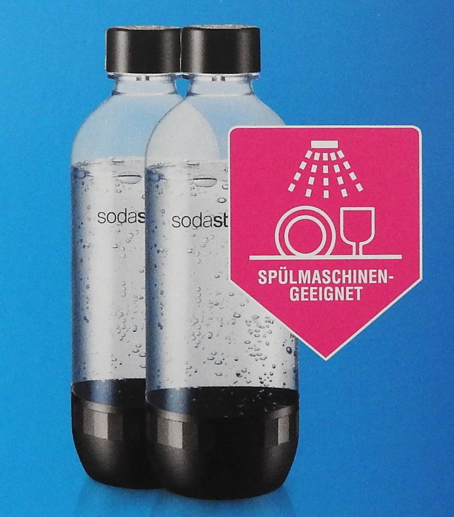 Adapter für SodaStream POWER, EASY und Spirit auf Glasflaschen Crystal