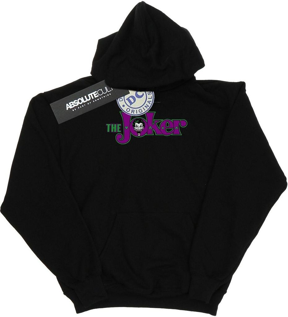 DC Comics - Kapuzenpullover für Jungen BI5843 (128) (Schwarz)