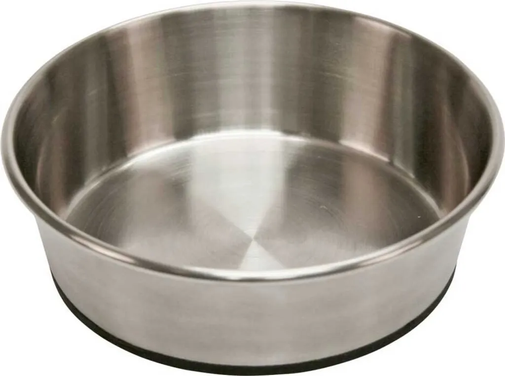 Ciotola Professionale Cani 1600ml Acciaio Inox AISI Antiscivolo
