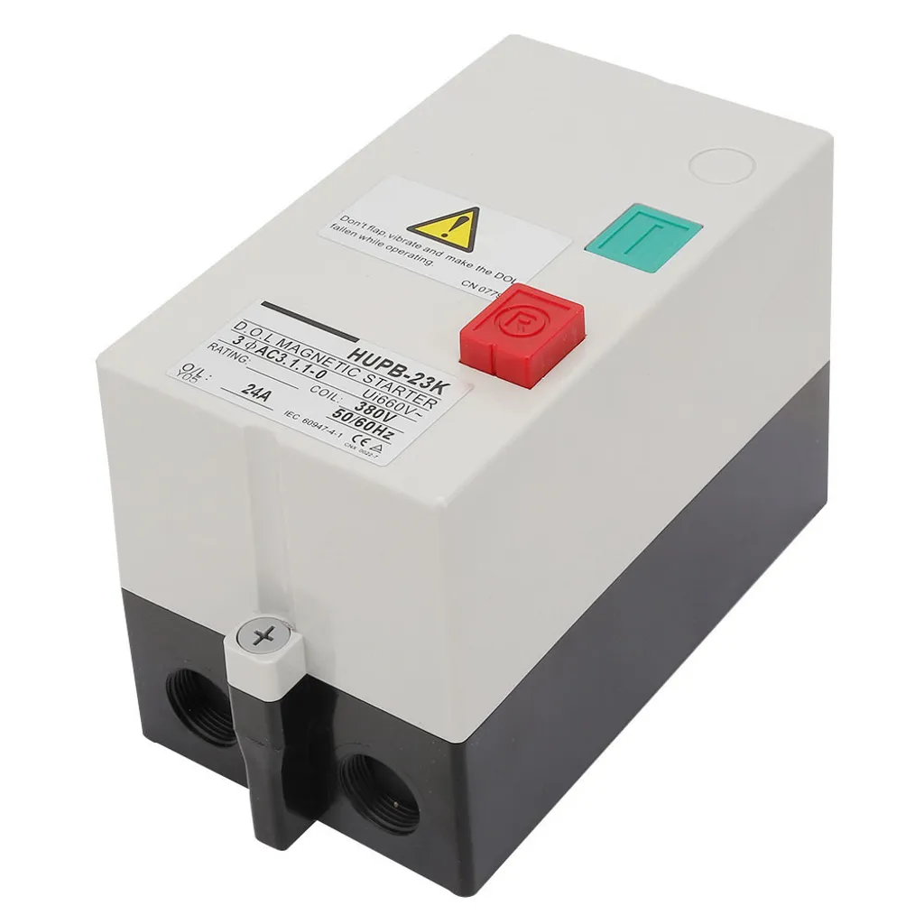 Démarreur Magnétique HUEB-23K pour Moteur CA avec Boîtier de Protection