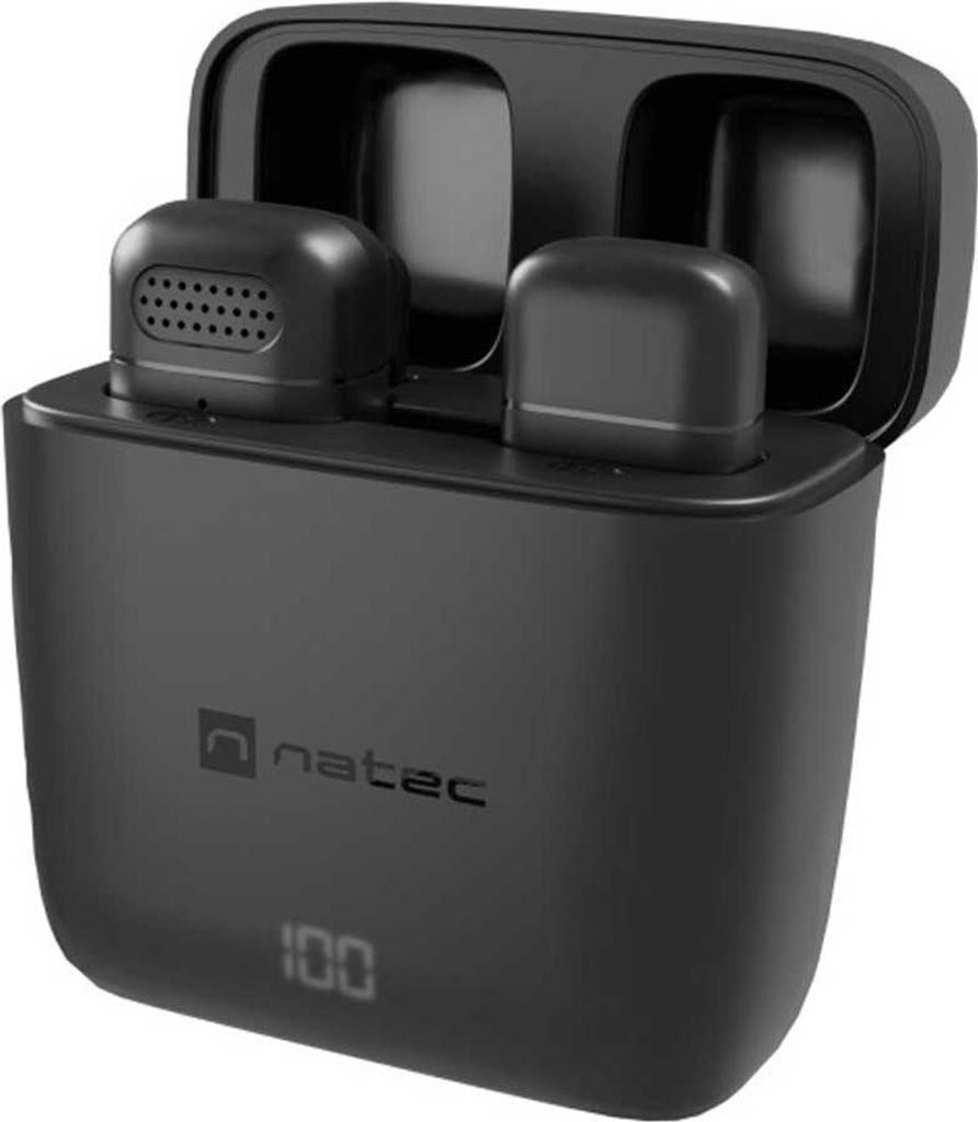 Natec NATEC Hopper Noir Microphone Lavalier/Lapel Image du produit 