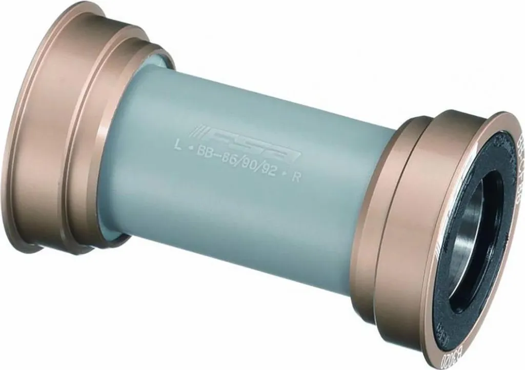 Support de Pédalier Pressfit86 Mega-Exo Argent pour Axe de 24mm FSA