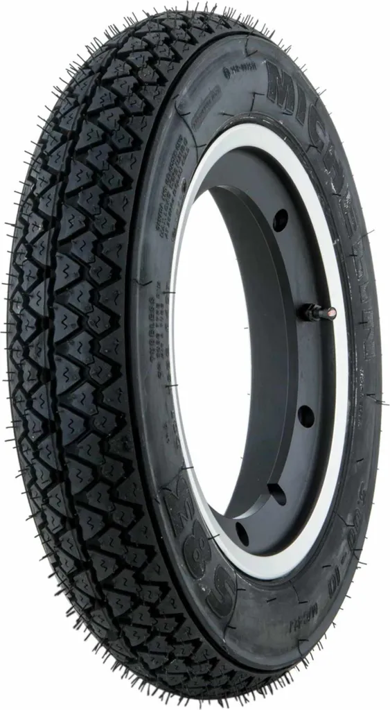 Pneu tubeless Michelin S83 eClassiche avec jante aluminium SIP noire