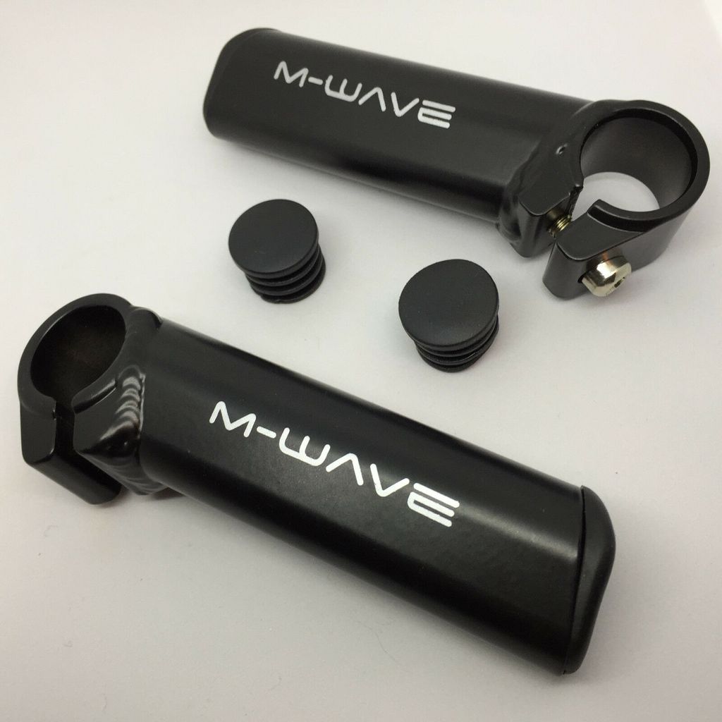 M-Wave Bar Ends "Be Anatom S" kurz Aluminium leicht Fahrrad Produktbild 