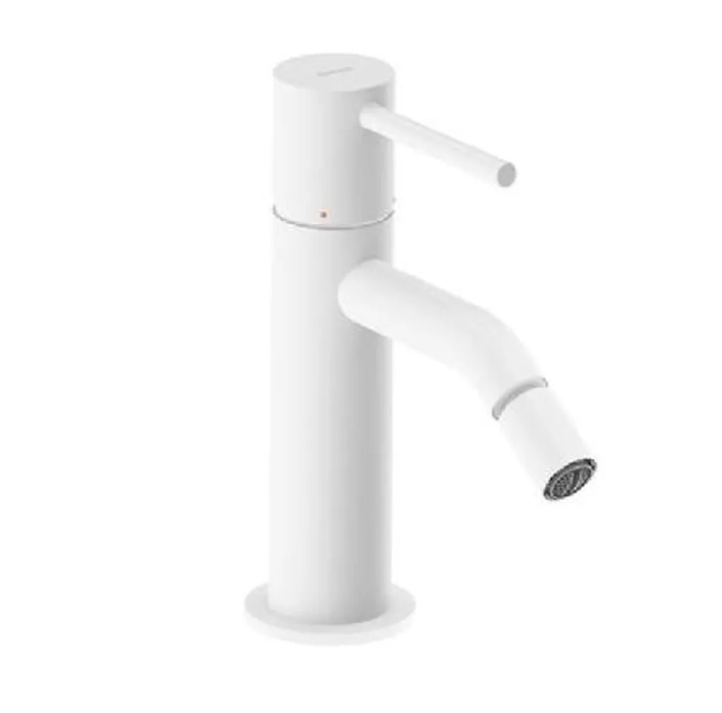 Mélangeur Bidet Ravak Espirit Blanc Mat avec Aérateur Orientable Flexible
