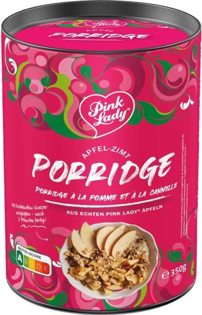 Pink Lady Apfel-Zimt Porridge 350g Produktbild 