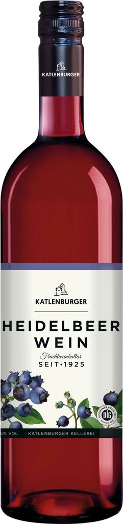 Katlenburger Heidelbeerwein 8,5 % Produktbild