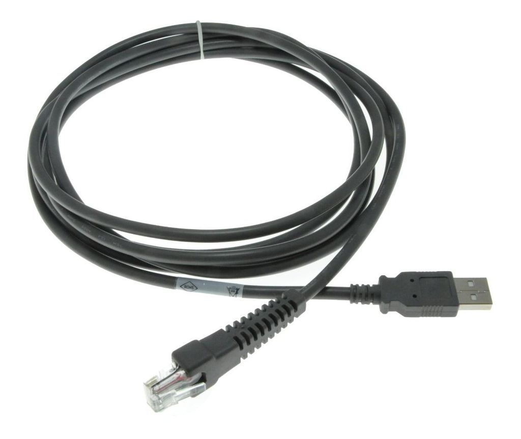 Cavo USB Motorola Symbol, 1xUSB tipo A ha, 1xRJ45 ha, nero Immagine del prodotto 