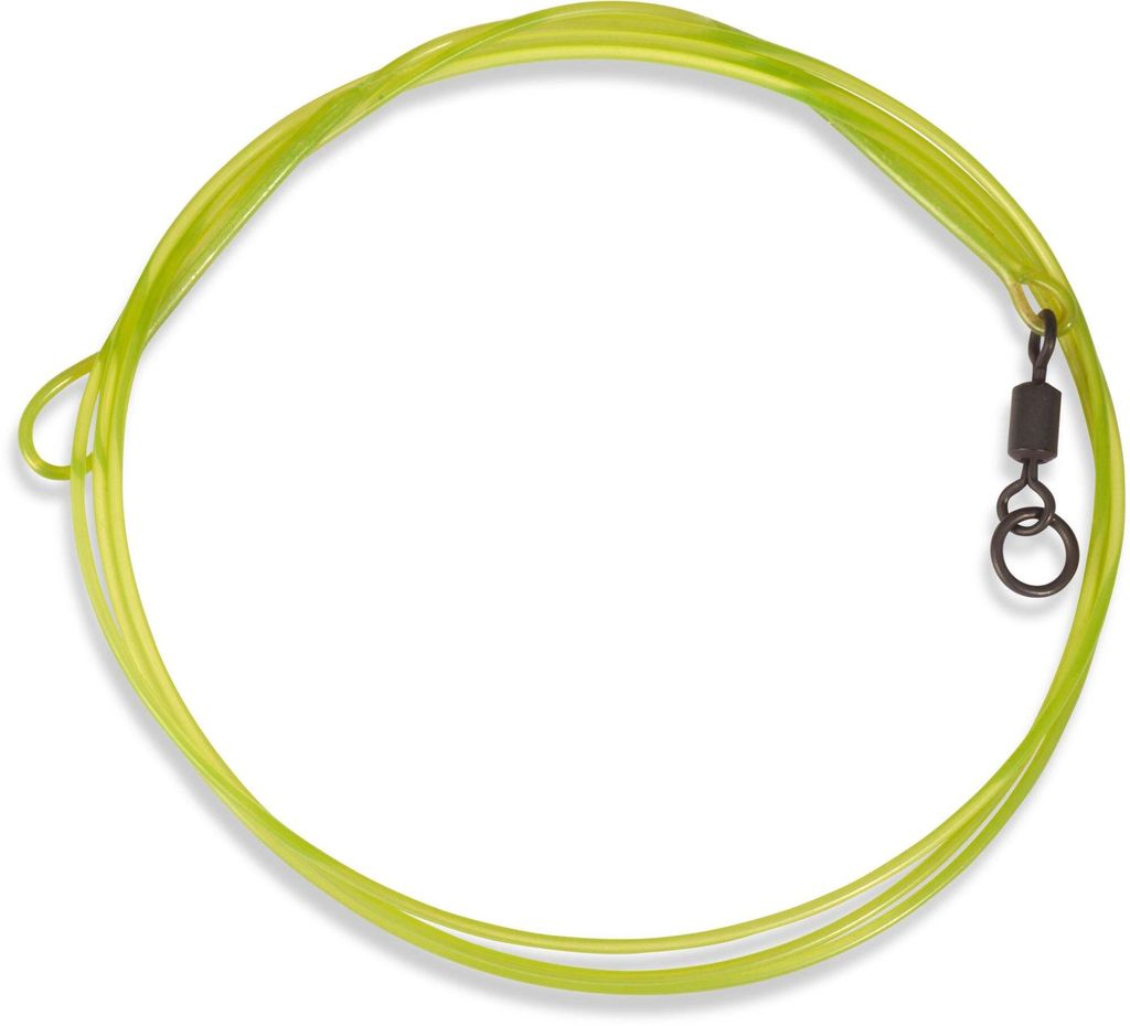 Anaconda Ring Swivel High Carbon Leaders / Vorfachmaterial Karpfen: 70cm/40lb WG