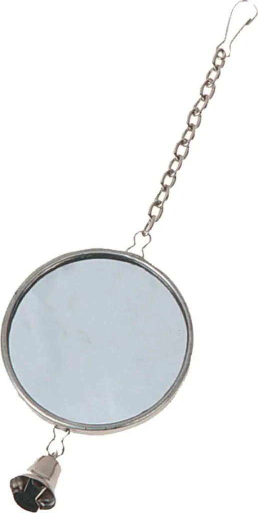 Specchio Karlie - Uccello giocattolo - Metallo - Argento - 5 cm