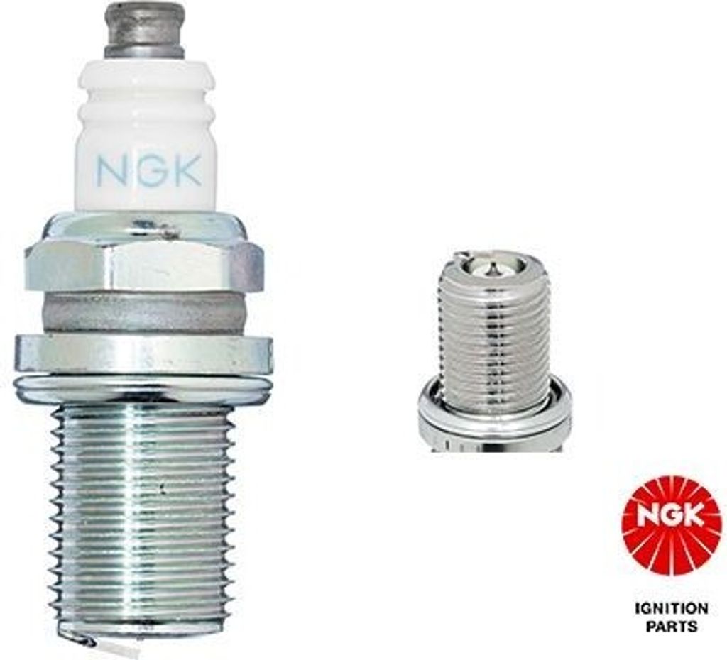 NGK Iridium Zündkerze 4985 mit M14x1,25 Gewinde, 19mm Länge Produktbild 