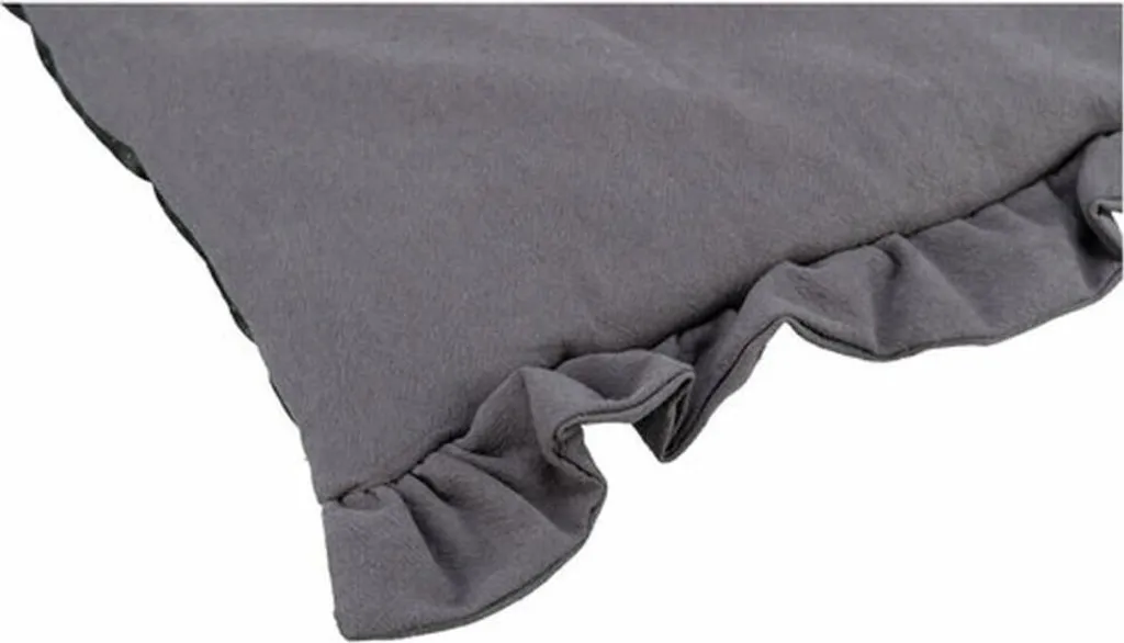 Tapis Amelie Trixie Gris Foncé : Matelassage Doux et Finition Élégante