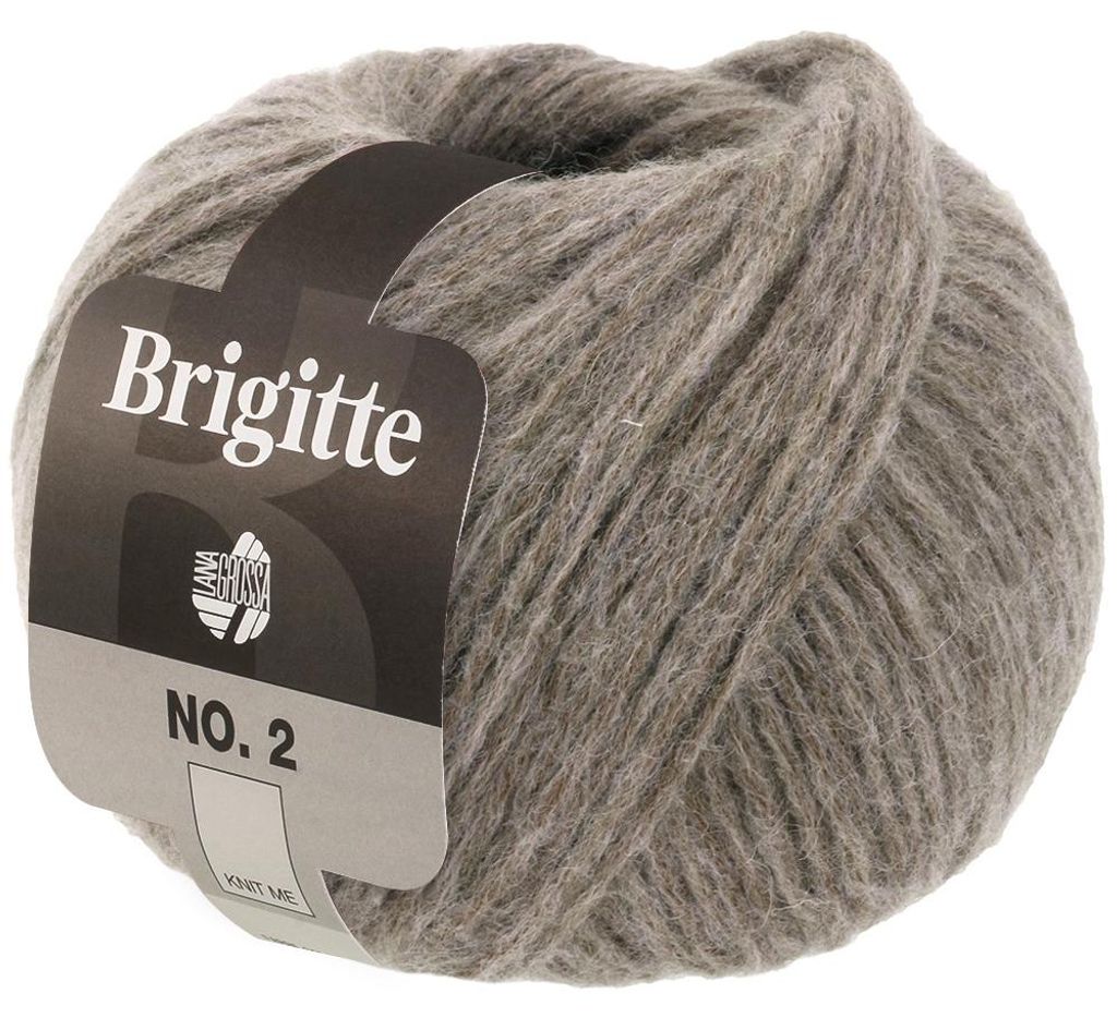 Lana Grossa BRIGITTE NO. 2 Wolle 50 g 140 m Alpaka Produktbild 