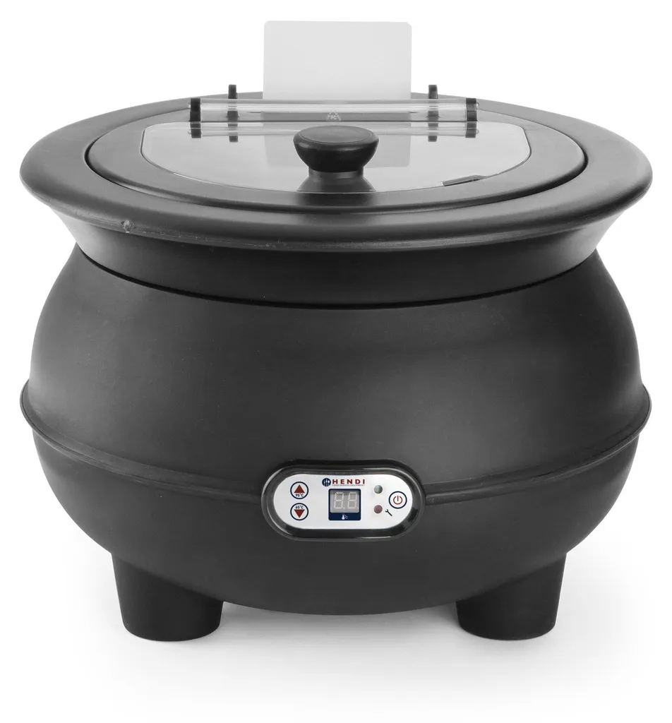 HENDI Bouilloire 8L 230V 450W - Marmite à Soupe Électrique Ø370mm