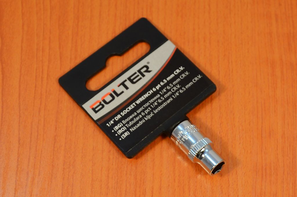 Stecknuss Steckschlüssel Einsätze Nüsse kurz Nuss 6 kant 1/4"-6,5mm