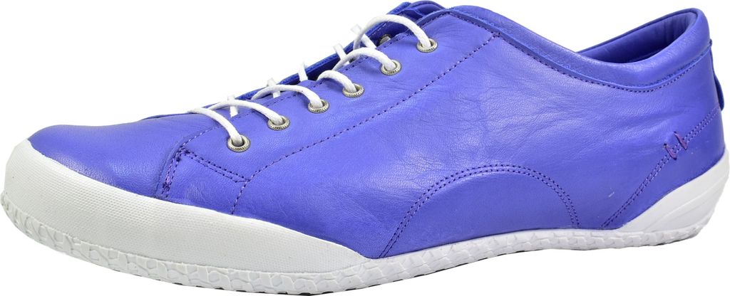 Andrea Conti Damen Schuhe Halbschuh Sneaker sportlich Leder Schnürung 0340559, Größe:40 EU, Farbe:Lila