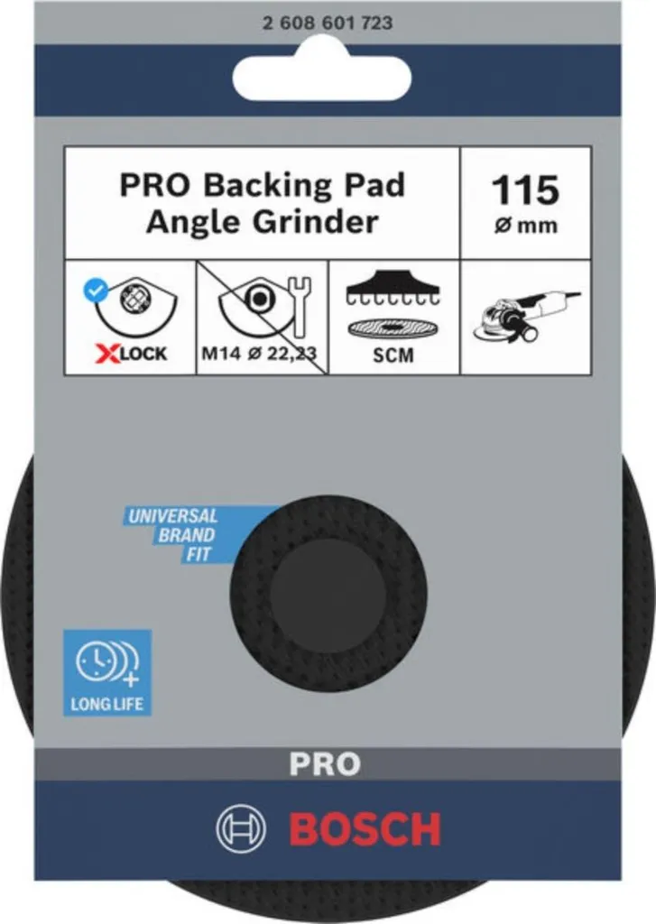 Supporto SCM X-LOCK 115 mm con Perno Centrale Professionale - 2