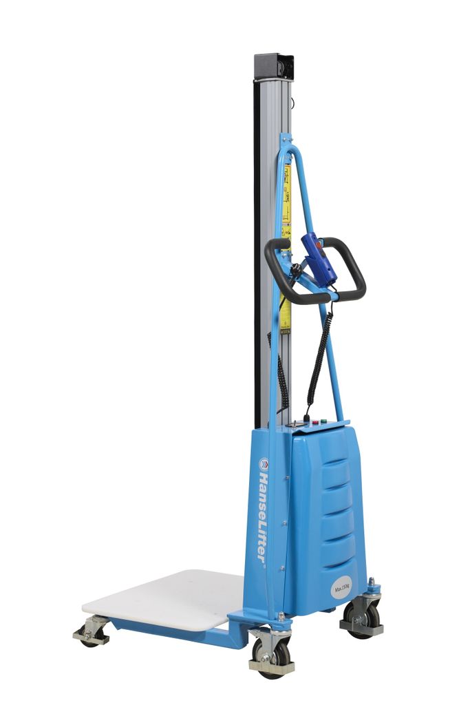 Hanselifter Elektro-Minilift Tragkraft 250kg Hubhöhe 1635mm