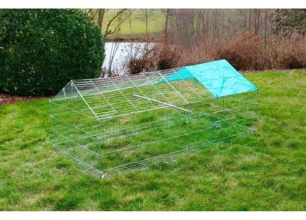 Kerbl Freilaufgehege mit Ausbruchsperre 180x90x75cm Immagine del prodotto 