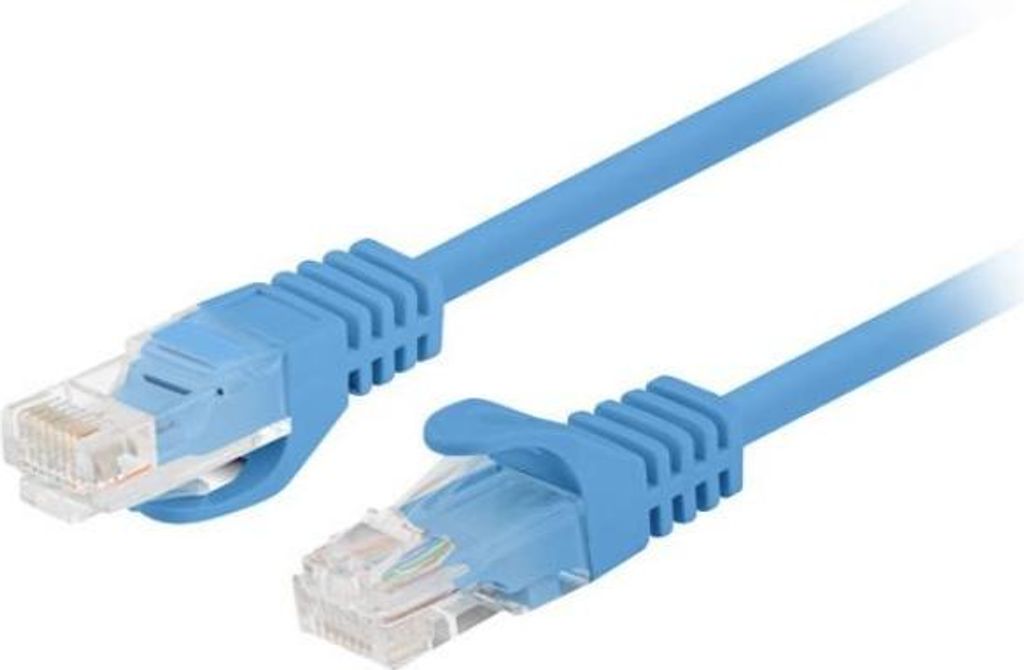 Lanberg Patchcord cat.5e UTP 3m blue 10-pack PCU5-20CC-030