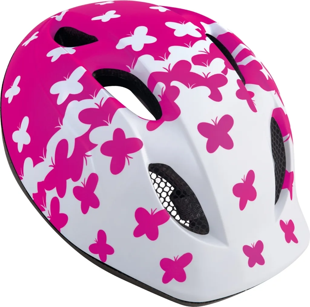Casque MET Super Buddy 52-57 cm Rose Papillon Enfant 3HELM19M0PF