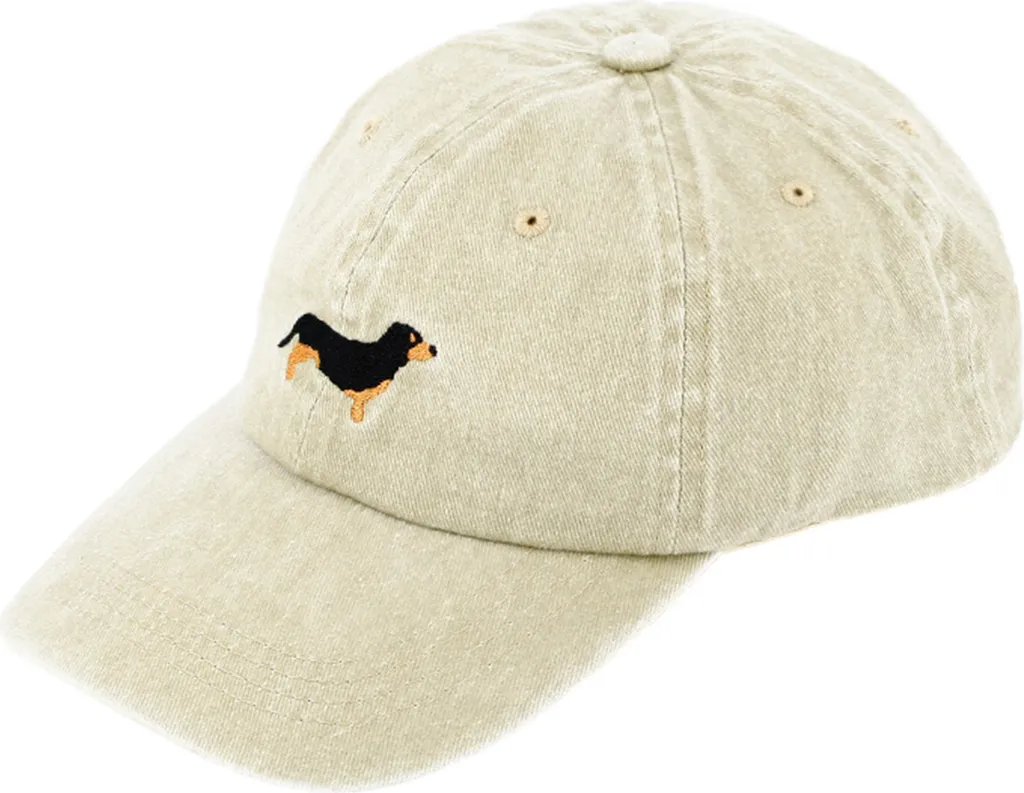 Cappello Baseball Fiebig Bassotto 100% Cotone Sbiadito - Qualità Premium