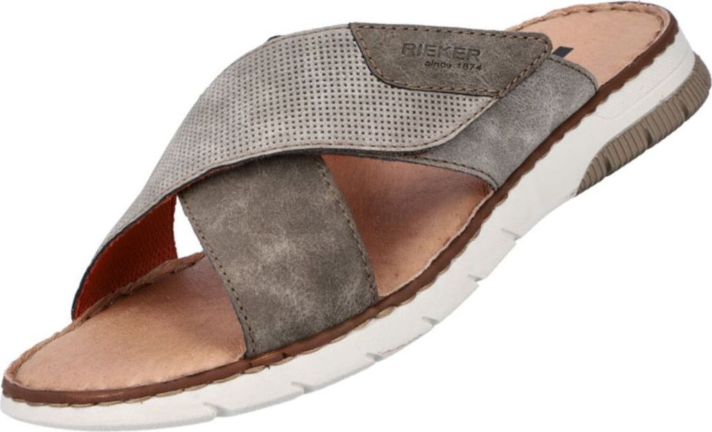Rieker Herren Pantolette Klettverschluss Clog 25283, Produktbild 8