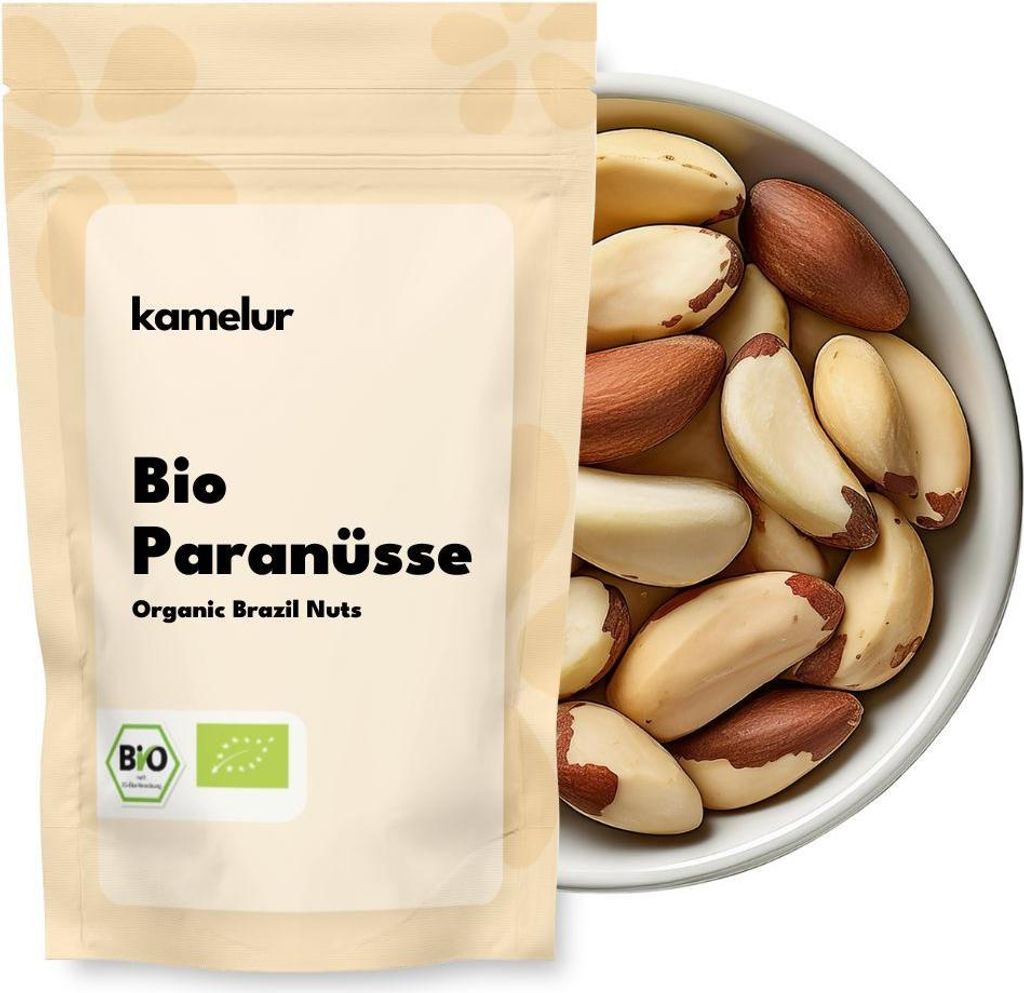 Kamelur BIO Paranüsse 1kg, BIO Paranusskerne Produktbild 