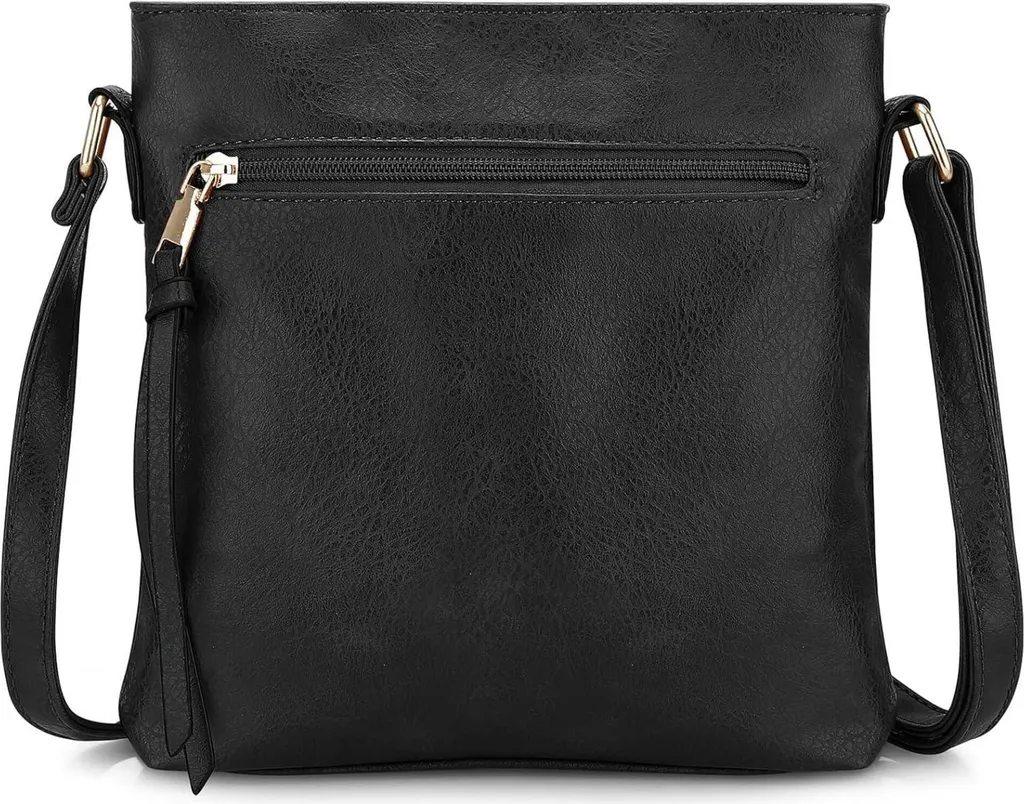 Fini les sacs lourds avec ce sac bandoulière Dobsechs en cuir souple PU