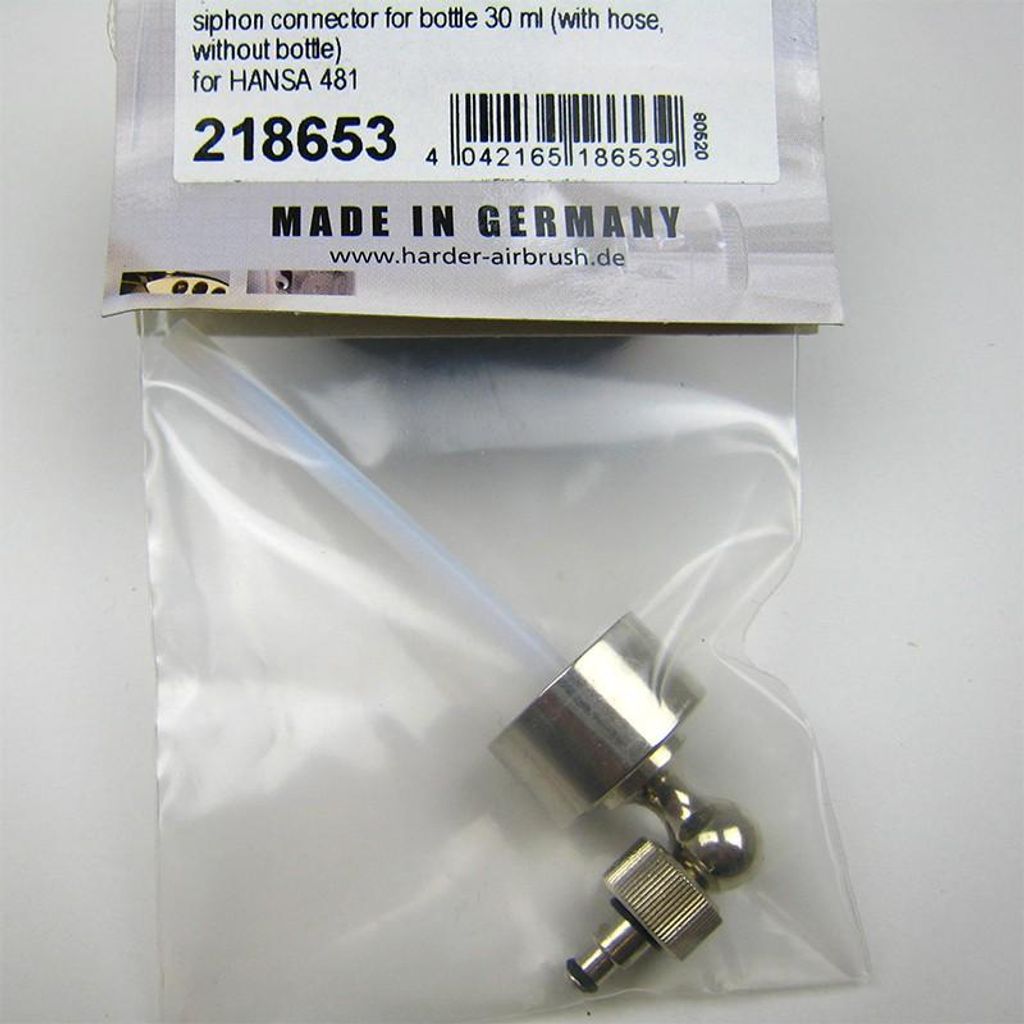 Syphonanschluss 218653 mit Schlauch für Flasche 30ml #266081