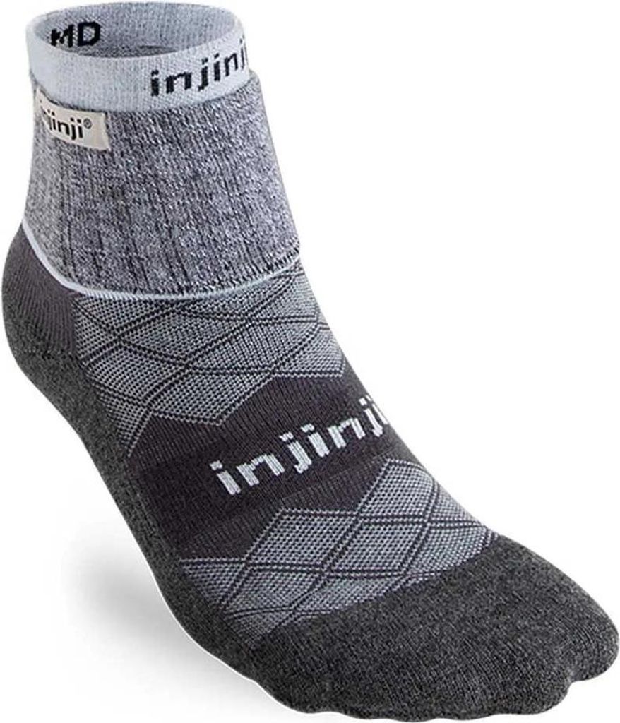 Injinji Liner + Runner Socken Grau EU 40 1/2-44 1/2+ Frau Grau EU 40 1/2-44 1/2+