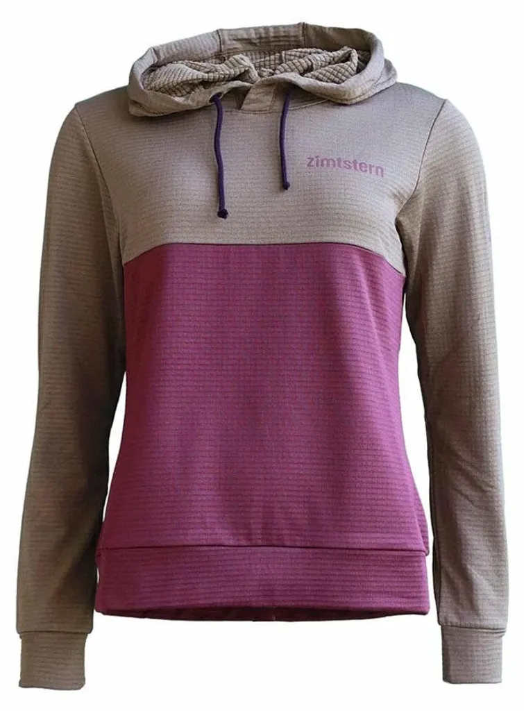 Sweat à capuche VTT pour femmes Zimtstern Tech Hoodz en tissu stretch