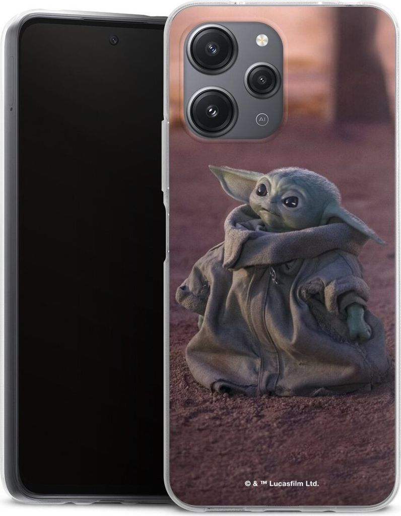 DeinDesign Handyhülle für Xiaomi Redmi 12 Silikon Hülle Case Smartphone Schutzhülle Star Wars Baby Yoda The Child