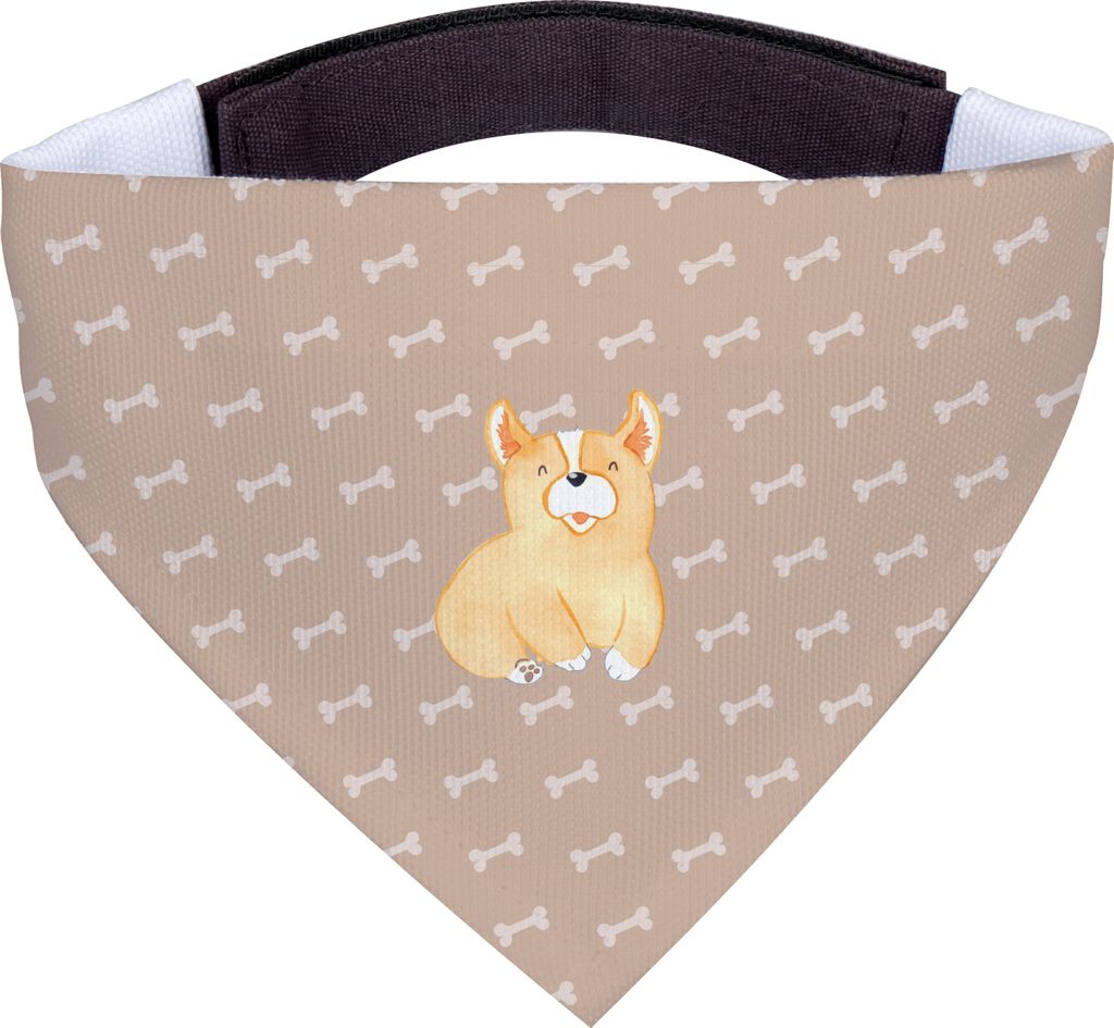 Mr. & Mrs. Panda Halstuch Corgie - Hundeglück - Geschenk, Für Hunde, Sprüche, Bellen, Hund, Tuch, Spruch, Hundehalstuch, Corgi