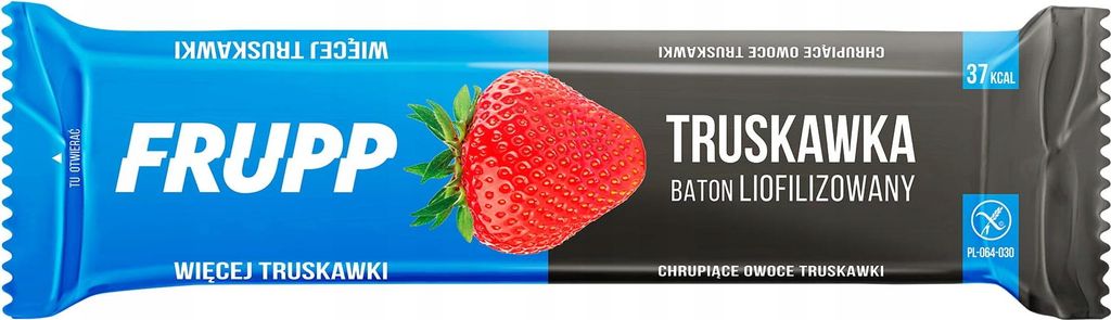 Baton owocowy truskawkowy bezglutenowy 10 g Obrázek produktu 