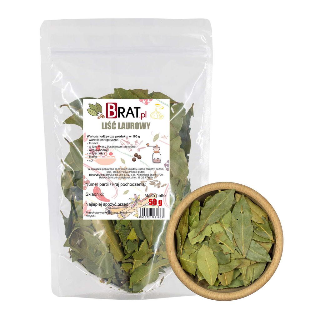 Bobkový list 50g Brat.pl Obrázok produktu 