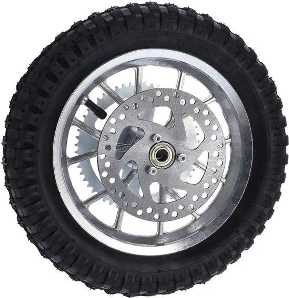 Protéger et décorer jante arrière minicross : bande argentée 12mm
