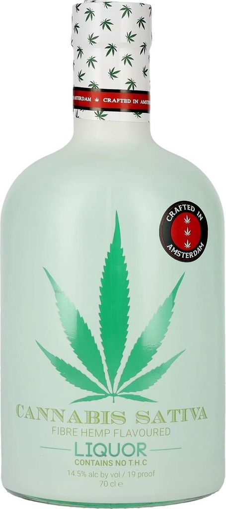Cannabis Sativa Fibre Hemp Flavoured LIQUOR 14,5% Vol. 0,7l