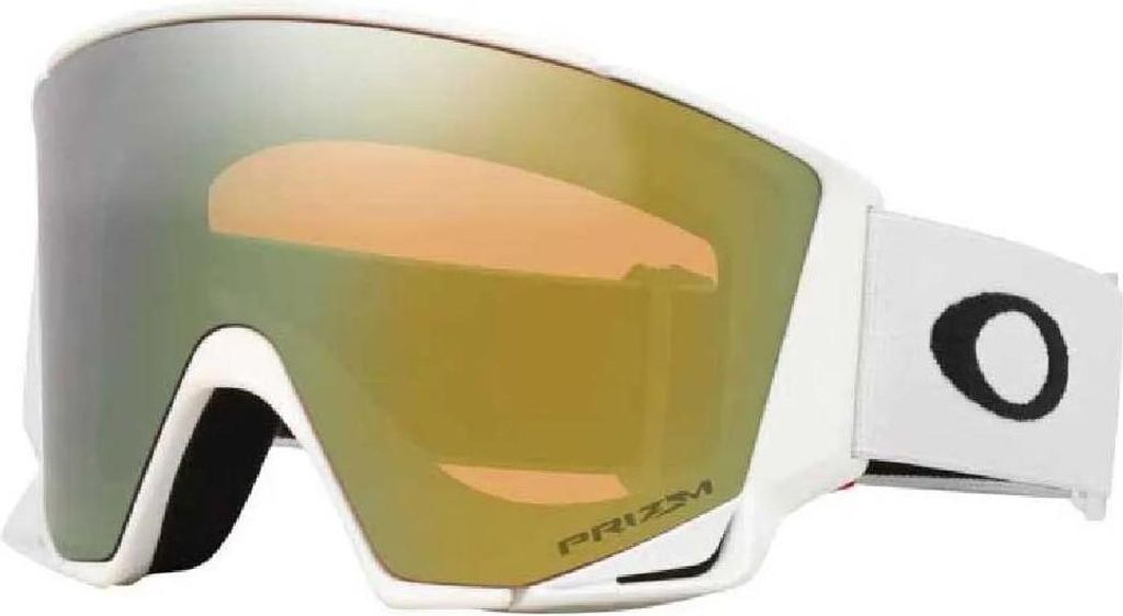 Oakley Goggles Flow Scape L Skibrille Weiß Prizm Sage Gold Produktbild 
