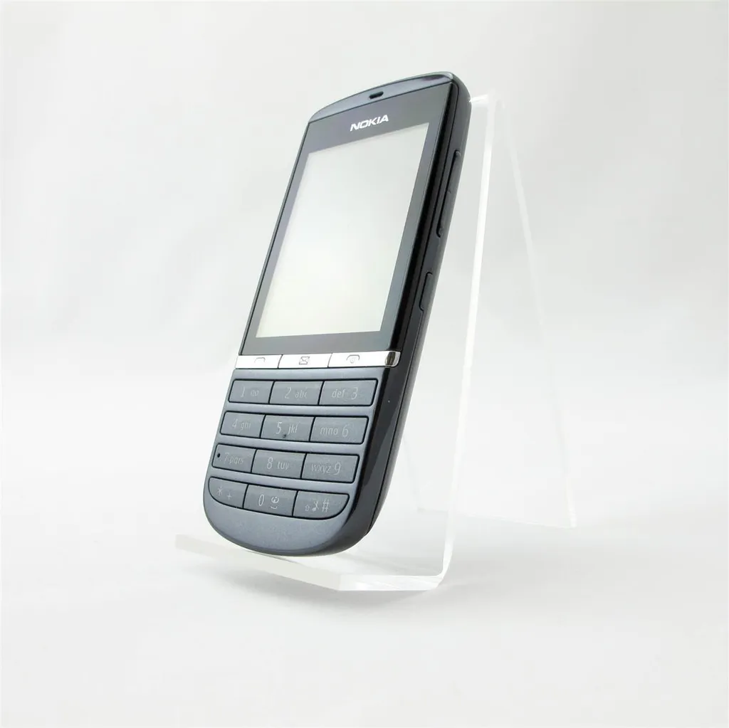 Téléphone Mobile Nokia 300 Asha Gris Graphite avec Écran Tactile et 3G