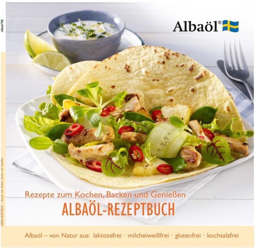 Albaöl Rezeptbuch – „Rezepte zum Kochen, Backen und Genießen“ mit kreativen Ideen & Anleitungen für gesunde Küche mit dem Original Schwed...