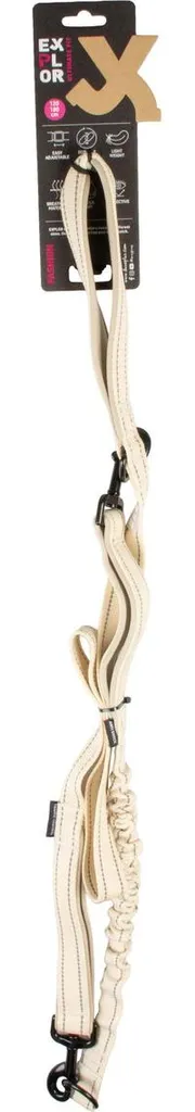 Laisse multi-position pour chien Duvo+ EXPLOR Ultimate Fit blanc antique - 5