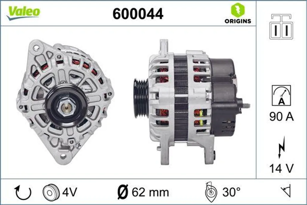 Alternateur Valeo 600044 : finissez-en avec les pannes de batterie