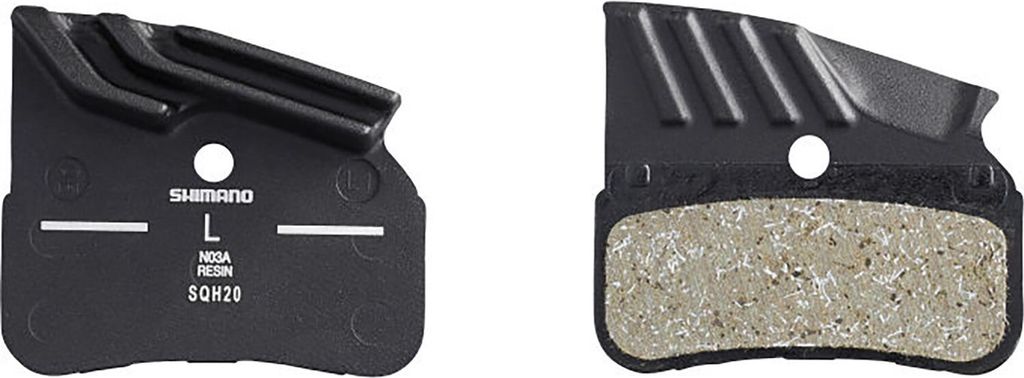 Shimano N03a Harz-scheibenbremsbeläge Schwarz  Schwarz One Produktbild 